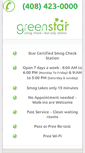 Mobile Screenshot of greenstarsmogcheck.com